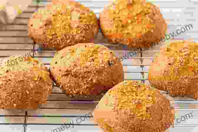 A Basket Of Fluffy Almond Flour Keto Rolls With A Golden Brown Crust Keto Bread Cookbook: 15 Rare And Delicious Keto Bread Recipes