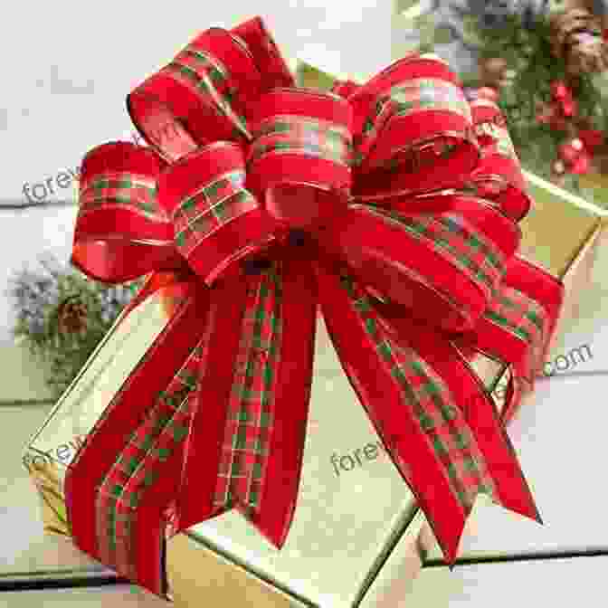 A Beautifully Wrapped Christmas Gift, Adorned With A Ribbon And Bow The Little City Of Hope (Musaicum Christmas Specials)