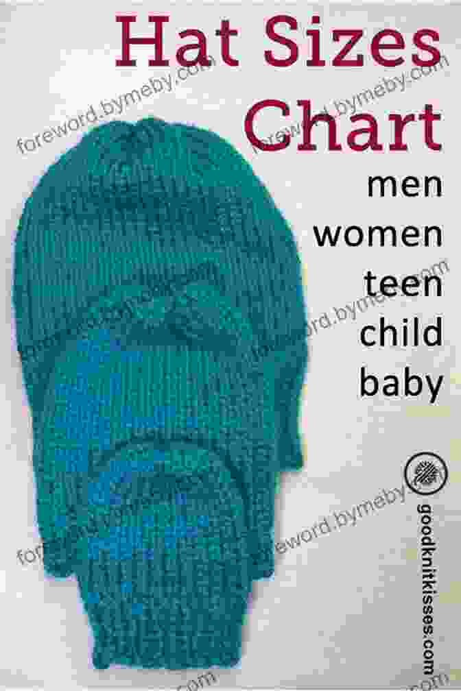 A Chart Showing The Different Sizes Included In The Ornament Beanie Knitting Pattern Ornament Beanie Knitting Pattern 7 Sizes Included