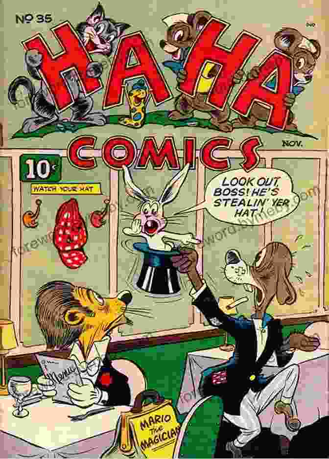 A Collage Of Classic Funny Animal Comic Book Covers Featuring Characters Like Donald Duck And Bugs Bunny American Funny Animal Comics In The 20th Century: Volume One