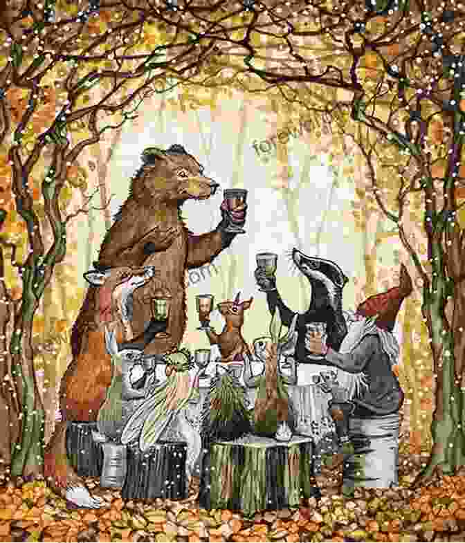 A Cute Illustration Of Animals Gathered Around A Thanksgiving Table Thanksgiving Day: Cute Thanksgiving Stories For Kids And Thanksgiving Jokes