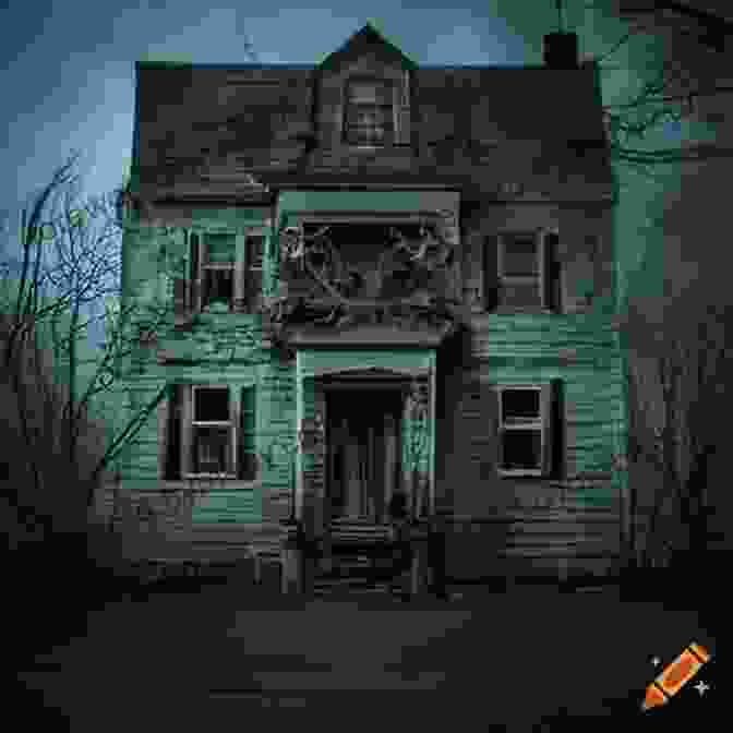 A Dilapidated Haunted House Shrouded In Darkness, Its Windows Glowing Eerily Scary Stories: Ten Stories With Morality