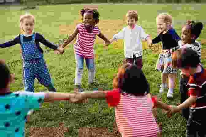 A Group Of Children Playing In A Field, Holding Hands And Laughing Please Please Please (The Friendship Ring 2)