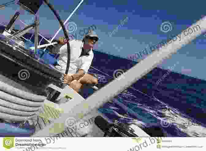 A Lone Sailor Stands At The Helm Of A Sailboat, Battling Against The Relentless Waves And Winds Of Cape Horn Cape Horn One Man S Dream One Woman S Nightmare