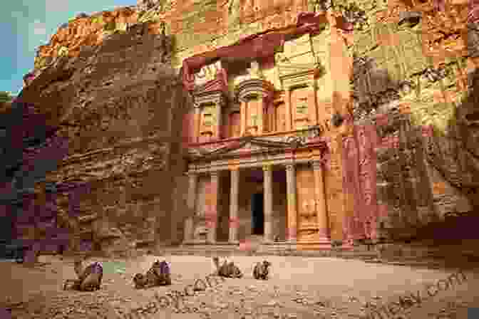 A Photo Of The Treasury In Petra An Arabian Journey: One Man S Quest Through The Heart Of The Middle East