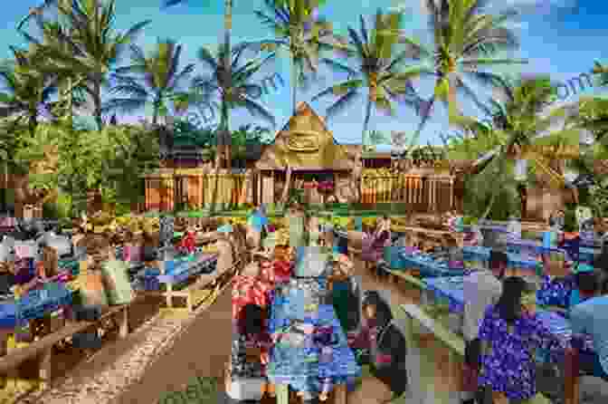 A Vibrant Depiction Of The Authentic Hawaiian Lifestyle, Featuring Local Markets, Traditional Luaus, And Community Gatherings 1 Year 2 Kids 800 Sq Ft: Adventures Of A Small Family On The Big Island Of Hawaii (Living Or Visiting On The Big Island Of Hawai I)