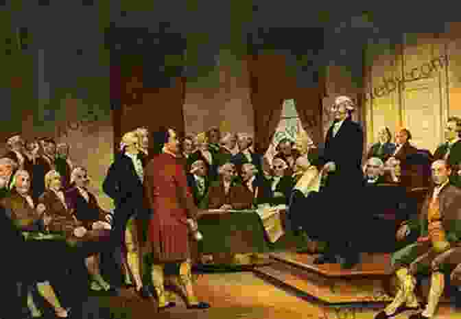 A Vibrant Illustration Of The Constitutional Convention, Where George Washington Presided Over The Drafting Of The Foundation Of American Law. Action Presidents #1: George Washington Fred Van Lente