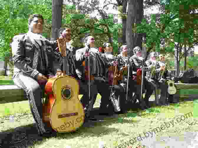 A Vibrant Mariachi Band Performs In The Streets Of San Antonio, Showcasing The Rich Musical Heritage Of Texas A Journey Through Texas: Or A Saddle Trip On The Southwestern Frontier