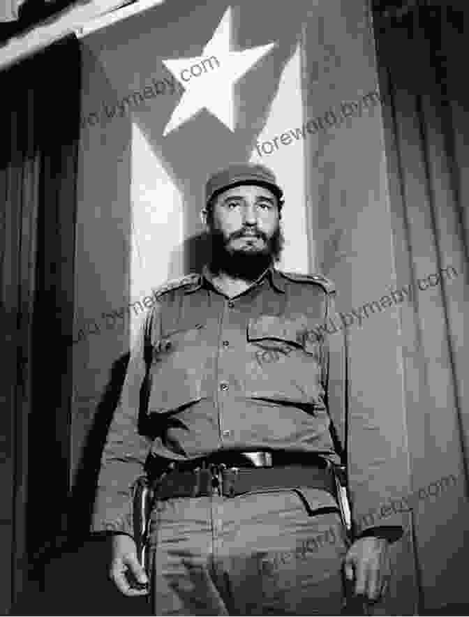 A Vintage Black And White Photograph Of Fidel Castro And Other Cuban Revolutionaries In Military Fatigues, Surrounded By Cheering Crowds. Reminiscences Of The Cuban Revolutionary War