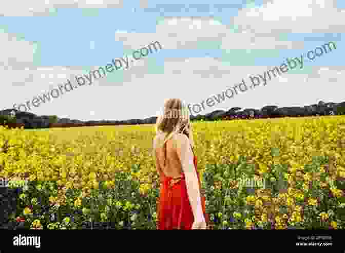 A Young Woman Stands Amidst A Field Of Blooming Flowers, Her Face Turned Towards The Sun. The Day It Snowed In April: A Memoir