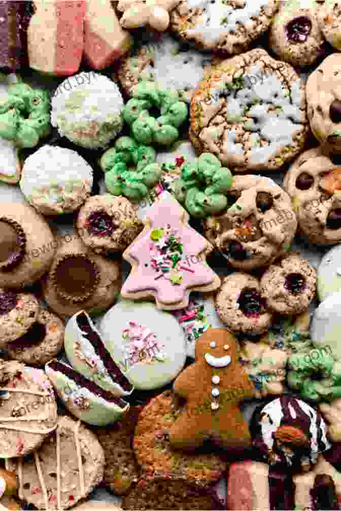 An Assortment Of Delicious Christmas Treats, Including Gingerbread Cookies And Hot Chocolate, On A Festive Table The Little City Of Hope (Musaicum Christmas Specials)