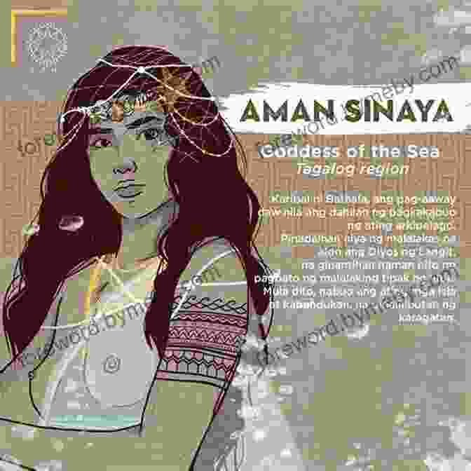 An Illustration Depicting Bathala, The Sky Father, And Aman Sinaya, The Sea Goddess, Creating The Earth And Its Inhabitants The Myths And Legends Of The Philippines: A Seek And Find Reference