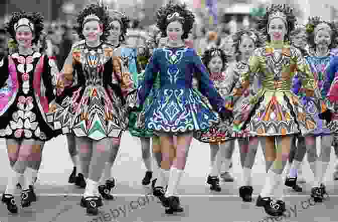 Ancient Irish Dancers Performing Traditional Steps The Story Of Irish Dance