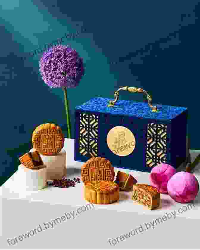 Assorted Mooncakes With Traditional Designs And Colors Mooncakes And Milk Bread: Sweet And Savory Recipes Inspired By Chinese Bakeries