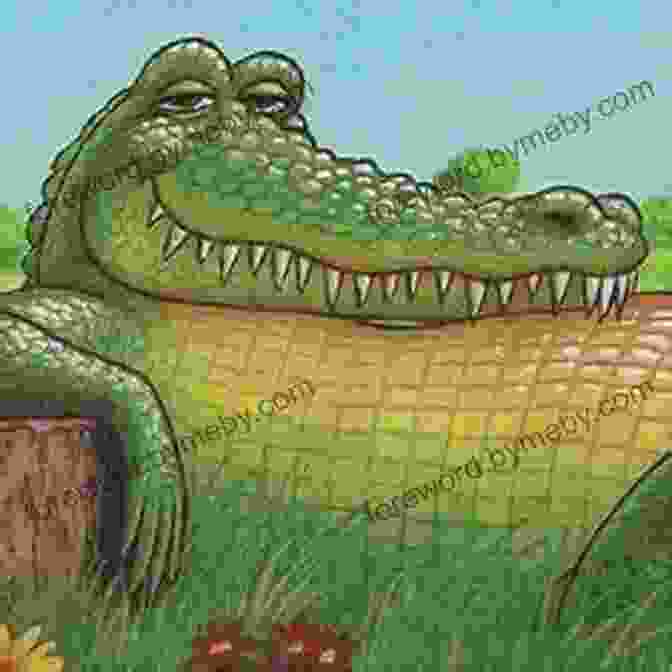 Big The Selfish Crocodile Looking Grumpy The Selfish Crocodile: Big