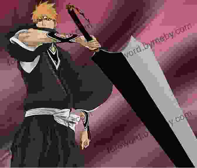 Bleach Vol 35 Cover Art Featuring Ichigo Kurosaki Wielding His Zanpakuto Bleach Vol 35: Higher Than The Moon