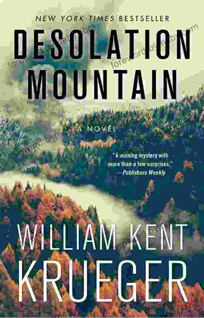 Book Cover Image Of Desolation Mountain, Featuring A Silhouette Of A Mountain Against A Stormy Sky Desolation Mountain: A Novel (Cork O Connor Mystery 17)