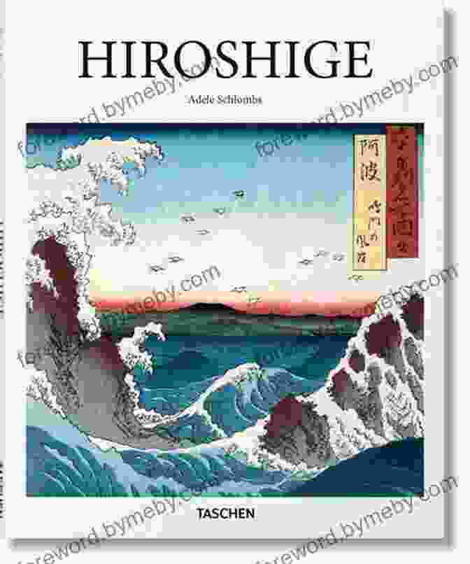 Cover Of Hiroshige Blue English Edition Book, Featuring A Serene Blue Ukiyo E Print By Hiroshige Utagawa Hiroshige Blue (English Edition) / Hiroshige Utagawa The Fifty Three Stations Of The Tokaido Hoeido Edition: 53 Inns On The Tokaido + Nihonbashi / Kyoto / All 55 Plates Are Digitally Restored