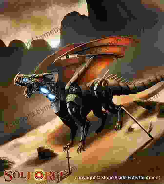 Ethan Battling A Mechanical Dragon In A Fierce Encounter The Mechanical Crafter 1 (A LitRPG Series) (The Mechanical Crafter Series)