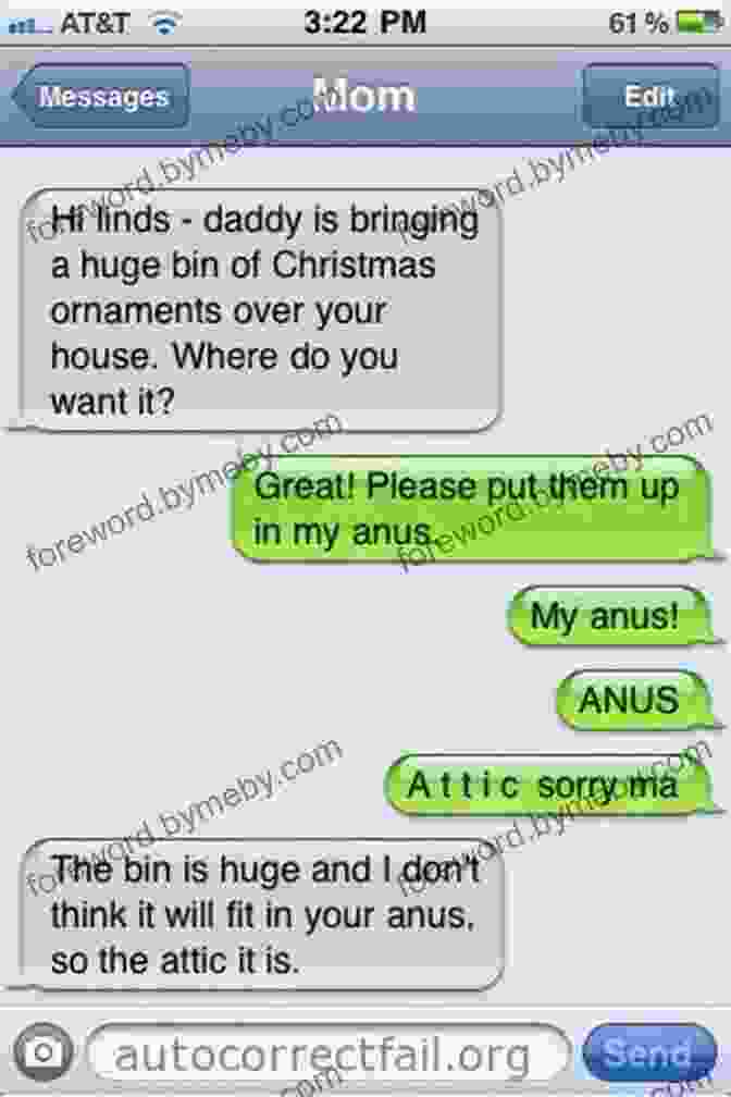 Humorous Text Autocorrect Fail: Clean Text Fails: IPhone Fails And Funny Text Jokes For Kids