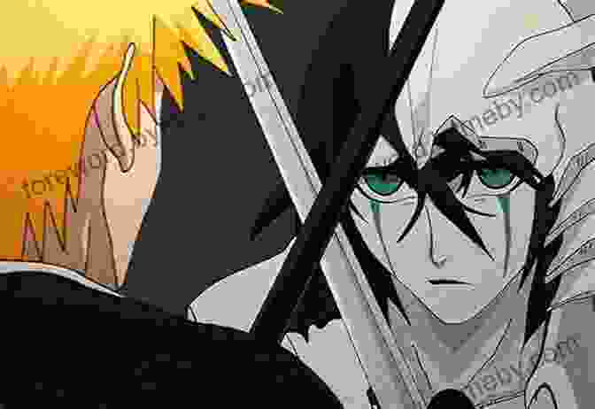 Ichigo Kurosaki Confronts Ulquiorra Schiffer In An Epic Battle Within Hueco Mundo Bleach Vol 33: The Bad Joke