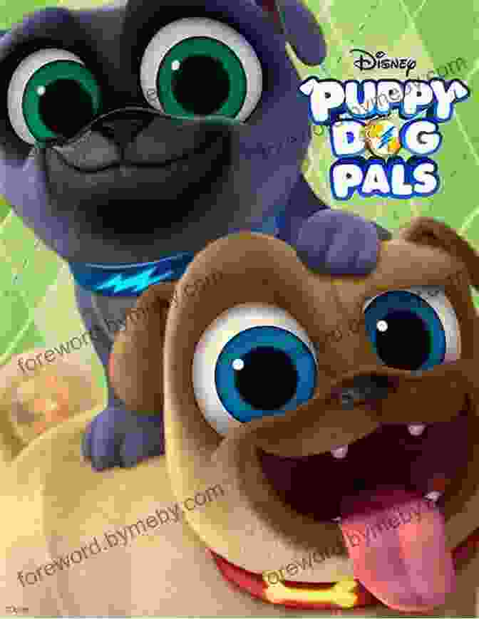 Illustration Of Puppy Pals Playing And Having Fun Happy Birthday Puppy Pals Erin Guendelsberger