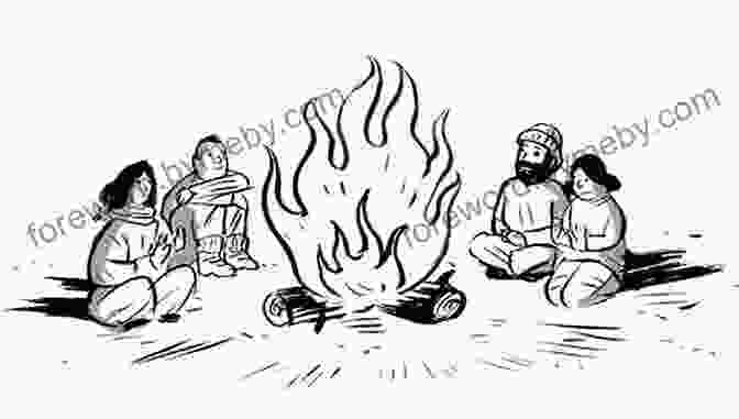 Illustration Of Purrmaids Gathered Around A Campfire, Sharing Stories And Laughter Purrmaids #9: Kitten Campout Sudipta Bardhan Quallen