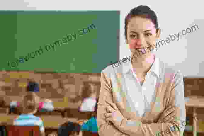 Image Of A Smiling Teacher With Students Praxis English To Speakers Of Other Languages (5362) Praxis ESOL 5362 Secrets Study Guide 2 Practice Tests Detailed Answer Explanations: 2nd Edition