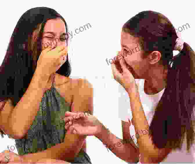 Image Of Two Friends Laughing And Using Slang In A Casual Setting Intermediate American English For Everyone: Master Expressions Slang Idioms Phrasal Verbs And Collocations (Learn English Intermediate Level)