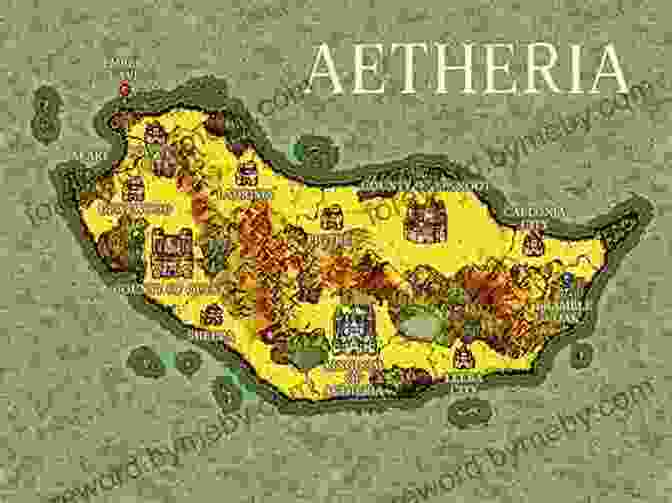 Map Of Aethoria The Chimera S Curse (Companions Quartet 4)