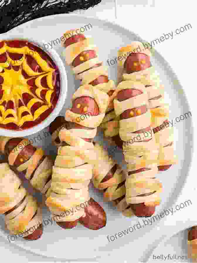 Mummy Dogs On A Plate Mummy Dogs And Other Horrifying Snacks (Little Kitchen Of Horrors)