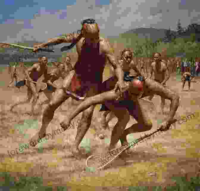 Native American Athletes Competing In A Traditional Game Native American Sports Games (Native American Life)