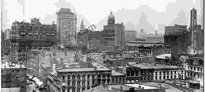 New York City Skyline During The Gilded Age, With Towering Buildings And Horse Drawn Carriages The Gilded Age In New York 1870 1910