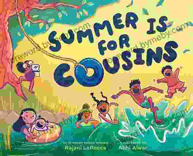 Summer Cousins Book Cover Featuring A Group Of Children Playing In A Field Summer Cousins Eunice Perneel Cooke