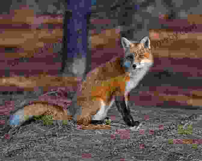 The Fox And Wolf Navigate The Dense Forest Together, Their Bond Growing Stronger With Each Step. The Fox The Wolf And The Zoo: My Dark Winter Tour Of Alert Nunavut