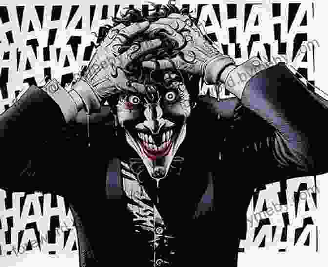 The Joker Laughing Maniacally In His Cell At Arkham Asylum Batman: The Dark Knight Saga: Deluxe Edition (Batman: The Dark Knight Returns)