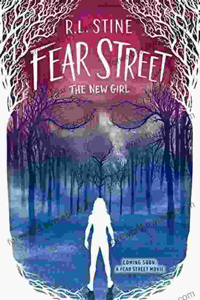 The New Girl Fear Street Book Cover Featuring A Terrified Girl With Long Black Hair And Blue Eyes, Clutching A Bloody Knife The New Girl (Fear Street 1)