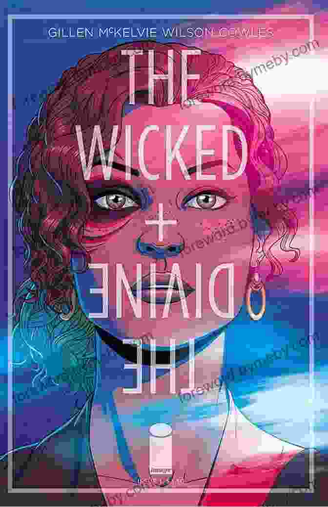 The Wicked + The Divine Two Cover Artwork Featuring The Pantheon Standing In Front Of A Shattered Mirror The Wicked + The Divine: Two