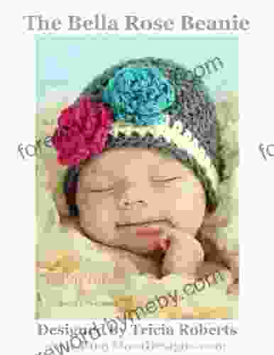 Crochet Pattern The Bella Rose Beanie Easy Hat and Flower Pattern by Busy Mom Designs